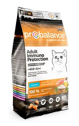 Probalance сухой корм для взрослых кошек Укрепление иммунитета (ЛОСОСЬ) 