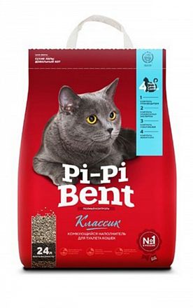 Наполнитель Pi-Pi-Bent Classic комкующийся для кошек