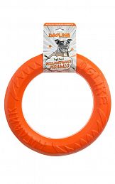 Игрушка для собак Doglike Снаряд Tug&Twist Кольцо 8-мигранное среднее (Оранжевый) 