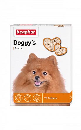 Beaphar Doggy's кормовая добавка для собак  (БИОТИН)
