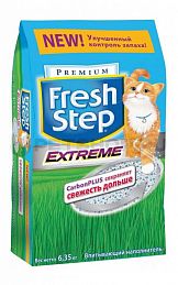 Наполнитель Fresh Step Тройной контроль запахов угольный для кошек 6 л