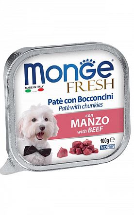 Monge Dog Fresh влажный корм для собак (ГОВЯДИНА)