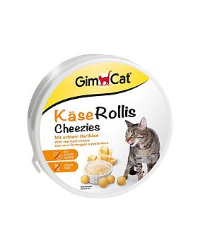 Лакомство для кошек GimCat Сырные ролики 
