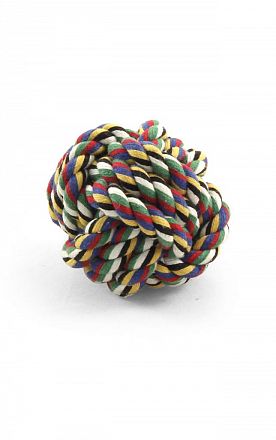 Игрушка для собак Triol Верёвка-плетеный мяч d 50 мм