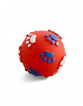 Игрушка для собак Triol из винила Мяч с лапками