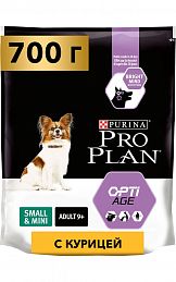 ProPlan Small&Mini Adult 9+ сухой корм для взрослых собак мелких и карликовых пород страше 9 лет (КУРИЦА)