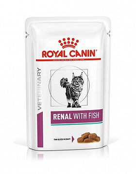 Royal Canin Renal пауч для взрослых кошек при почечной недостаточности (РЫБА)