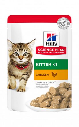 Hill's SP Kitten пауч для котят (КУРИЦА) 
