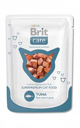 Brit Care пауч для кошек (ТУНЕЦ)