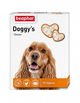 Beaphar Doggy's Senior витамины для собак старше 7 лет 
