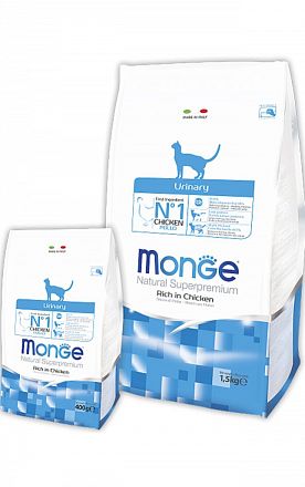 Monge Cat Urinary сухой корм для кошек профилактика МКБ