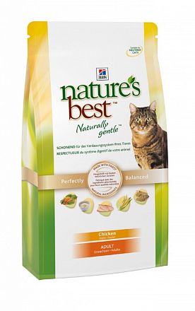 Hill's NB сухой корм для взрослых кошек из натуральных ингредиентов (КУРИЦА)