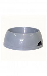 Миска Moderna Eco Bowl пластиковая цвет светло-серый 1