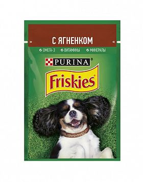 Friskies пауч для собак (ЯГНЕНОК)