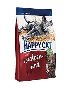 Happy Cat сухой корм для кошек  (Альпийская говядина)  