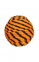 Игрушка для собак Doglike Мяч Броник большой (оранжевый-черный) 