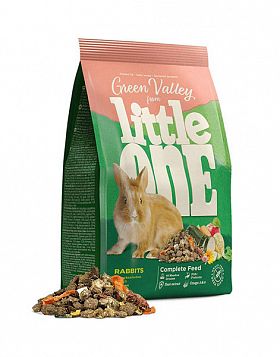 Корм Little One  для кроликов разнотравье Зеленая долина 