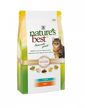 Hill's NB сухой корм для взрослых кошек из натуральных ингредиентов (ТУНЕЦ)