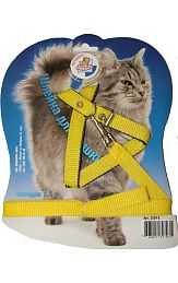 Комплект для кошек Зооник шлейка стропа + поводок