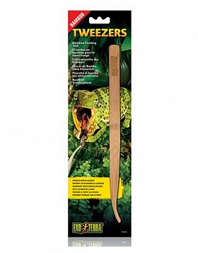 Щипцы для кормления рептилий Exo Terra Bamboo Feeding Tweezers из бамбука 