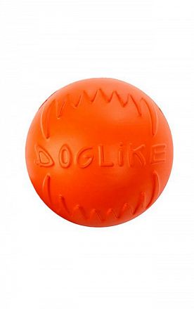 Игрушка для собак Doglike Мяч средний (Оранжевый)												