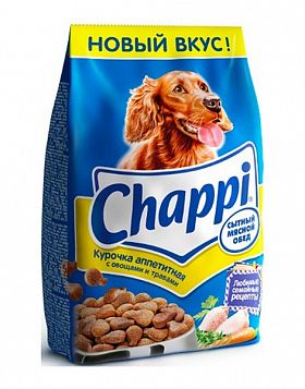 Chappi сухой корм для взрослых собак КУРОЧКА АППЕТИТНАЯ