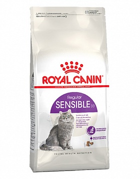 Royal Canin Sensible 33 сухой корм для кошек с чувствительным пищеварением