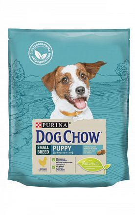 Dog Chow Small Breet Puppy сухой корм для щенков мелких пород (КУРИЦА)