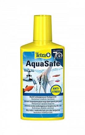 Tetra AquaSafe кондиционер для мгновенной подготовки воды с витамином B 100 мл						