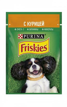 Friskies пауч для собак (КУРИЦА)