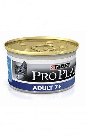 ProPlan Adult 7+ консервы для кошек старше 7 лет (ТУНЕЦ)