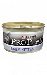 ProPlan Baby Kitten  консервы для котят первый прикорм (НЕЖНЫЙ МУСС С КУРИЦЕЙ)