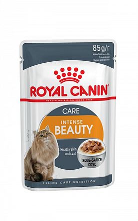 Royal Canin Intense Beauty Gravy консерва для кошек в соусе для красивой шерсти