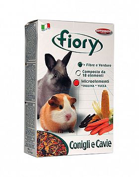 Корм Fiory Conigli e cavie для морских свинок и кроликов (Италия)