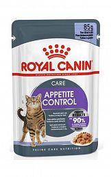 Royal Canin Appetite Control Care мелкие кусочки в желе для взрослых кошек контроль аппетита