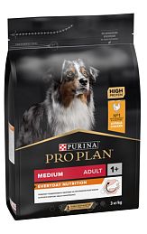 ProPlan Medium Adult сухой корм для взрослых собак средних пород (КУРИЦА-РИС)