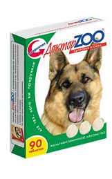 Доктор Zoo Лакомство мультивитаминное для собак ЗДОРОВЬЕ И СИЛА (ПРОТЕИН+КАРНИТИН) 