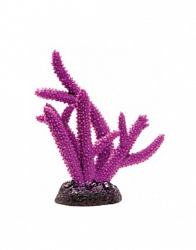 Аква декор Barbus Пластиковый коралл фиолетовый Decor 266