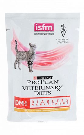ProPlan Veterinary Diets DM пауч для кошек при диабете (КУРИЦА)