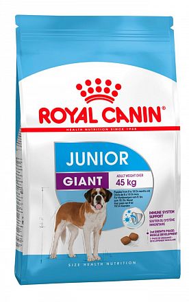 Royal Canin Giant Junior сухой корм для щенков очень крупных собак в возрасте от 8 до 18-24 месяцев