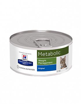 Hill's PD Metabolic  консервы для кошек с избыточным весом, для снижения и поддержания веса 