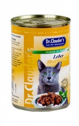 Dr.Clauder's консервы для кошек (ПЕЧЕНЬ)