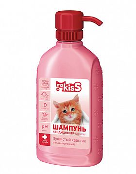 Шампунь-кондиционер для котят Ms.Kiss Пушистый Хвостик №4 