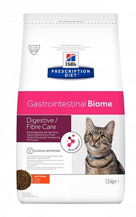 Hill's PD Gastrointestinal Biome Digestiv  сухой корм для кошек при проблемах с ЖКТ (КУРИЦА) 