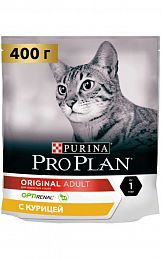 ProPlan Adult Cat сухой корм для взрослых кошек (КУРИЦА-РИС)