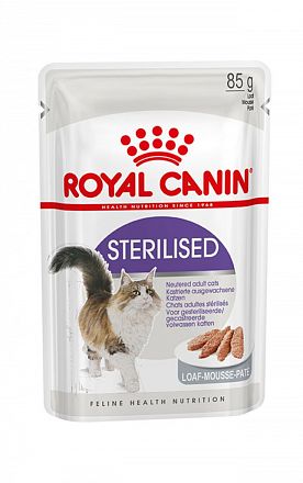 ROYAL CANIN Sterilised Mausse паштет для стерилизованных кошек старше 1 года