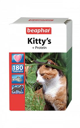 Beaphar Kitty's Protein кормовая добавка для кошек (ПРОТЕИН) 