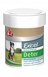 8 in1 Excel Deter кормовая добавка для отучения поедания фекалий для собак