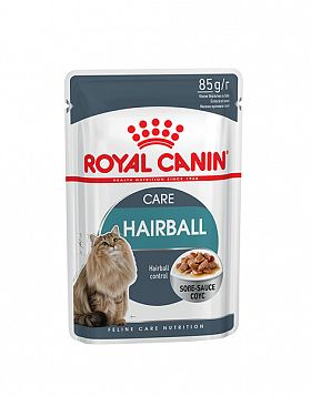 Royal Canin HairBall Care влажный корм для взрослы кошек для выведение волосяных комочков из ЖКТ