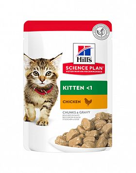 Hill's SP Kitten пауч для котят (КУРИЦА) 
